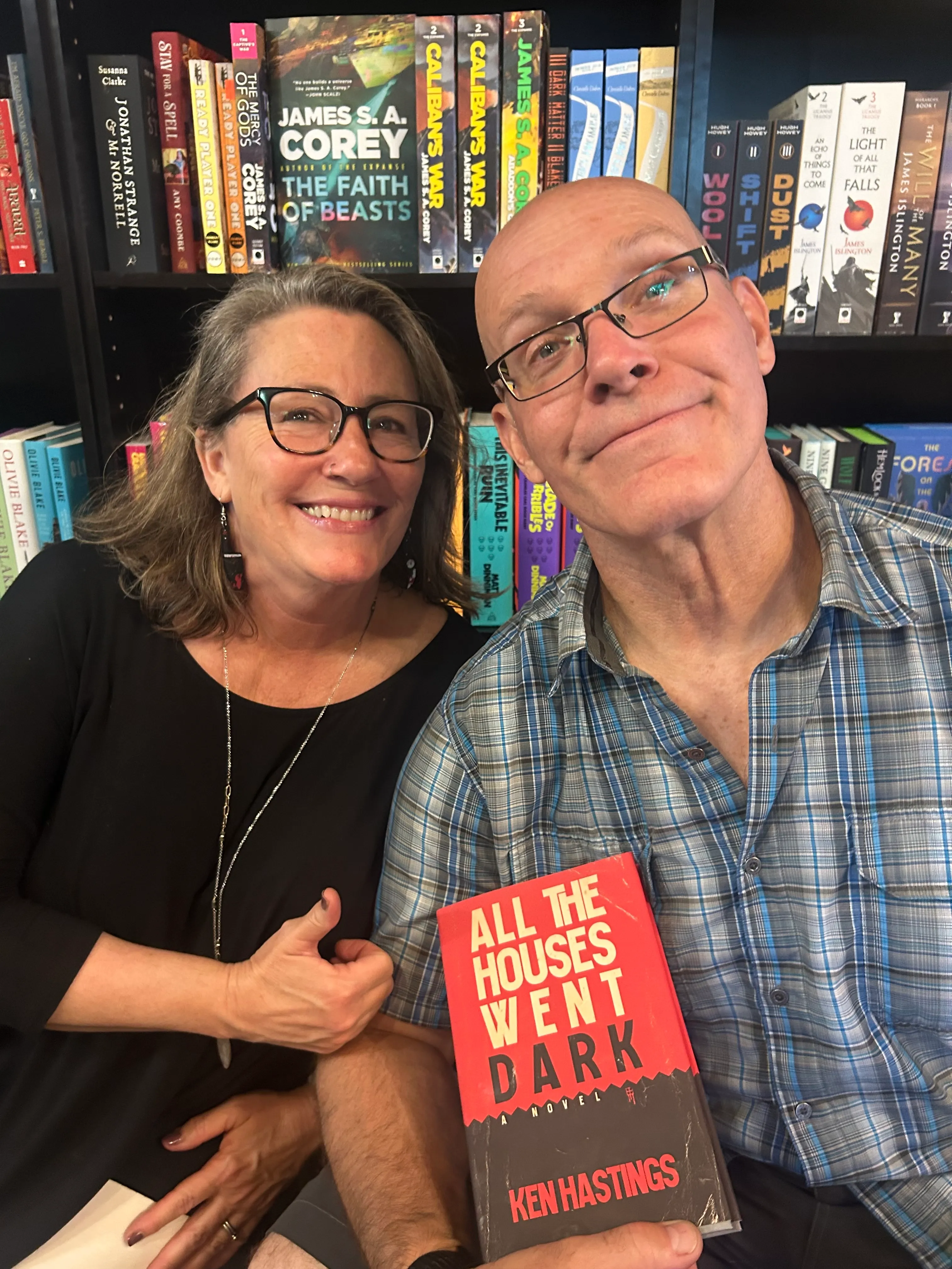 Nancie & James — two of my favorite people in the world.