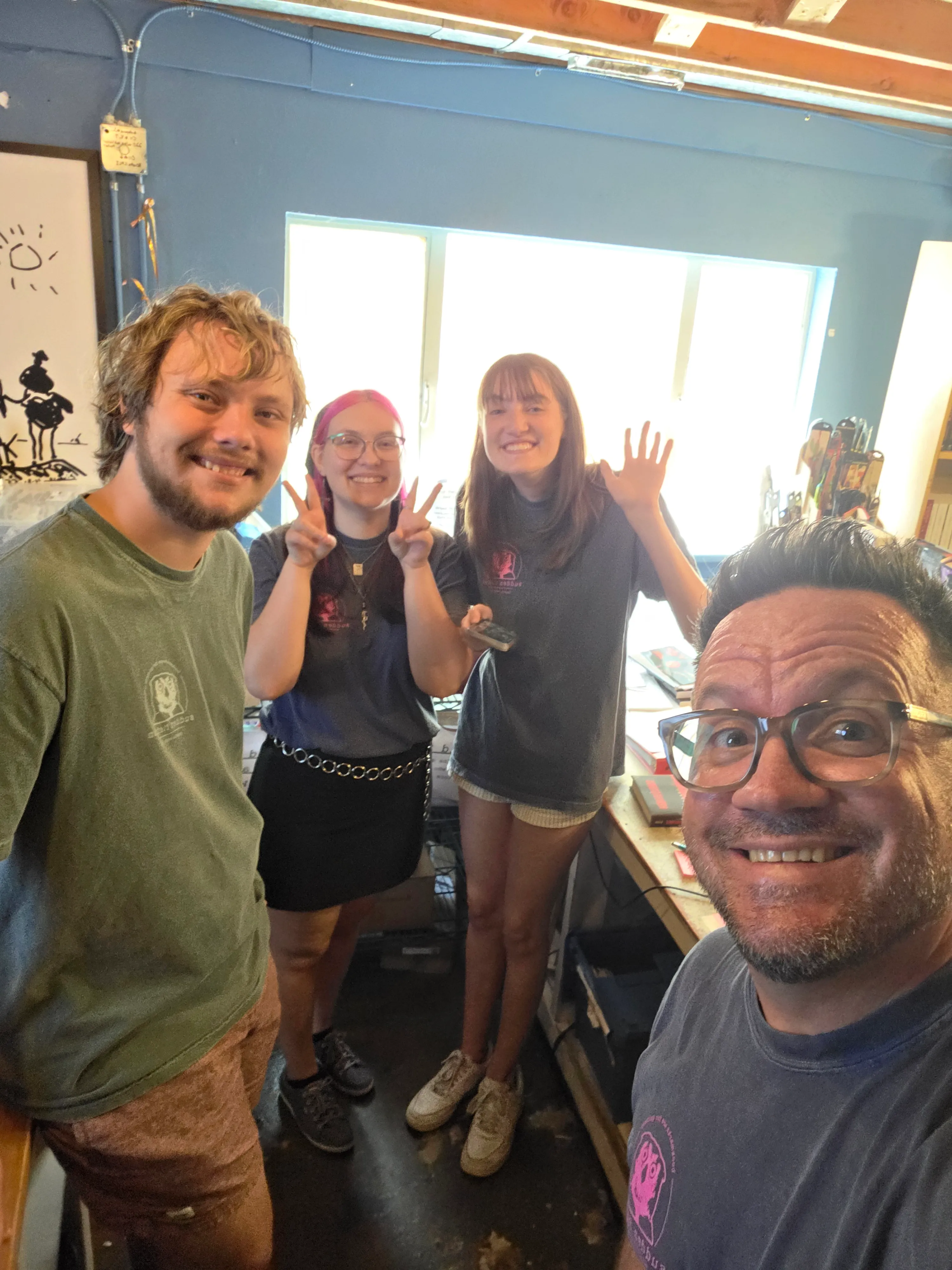The Sudden Fiction Crew!